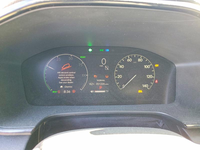2024 Honda Cr-v VIN 7FARS6H59RE022375 COPART salvage auction — HAIL, AR - CERTIFICATE OF TITLE, sold $1,900 on 2026-07-27 (photo 9)