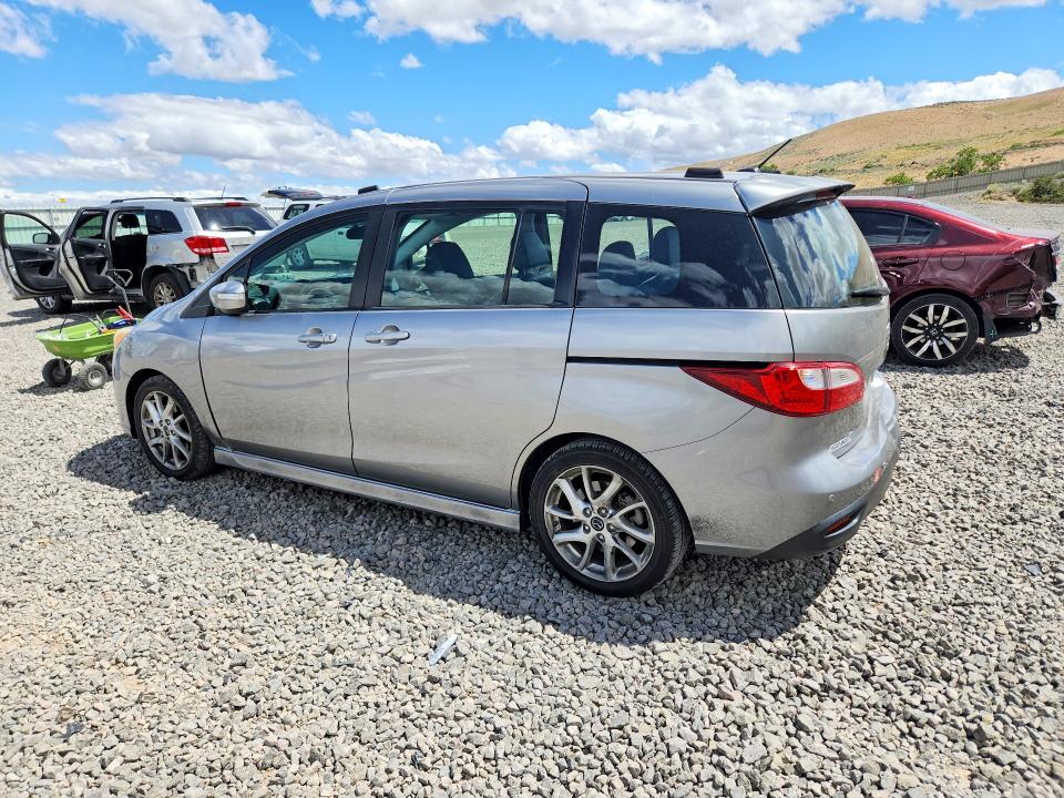 2013 Mazda 5 VIN JM1CW2DL6D0158411 COPART salvage auction — REAR END, Nv - Salvage Title, sold $150 on 2026-07-16 (photo 2)