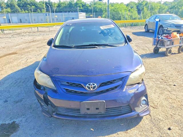 2011 Toyota Corolla VIN 2T1BU4EE8BC552718 COPART salvage auction — FRONT END, Md - Cert Of Salvage < 75% Damage, sold $1,600 on 2026-07-02 (photo 5)