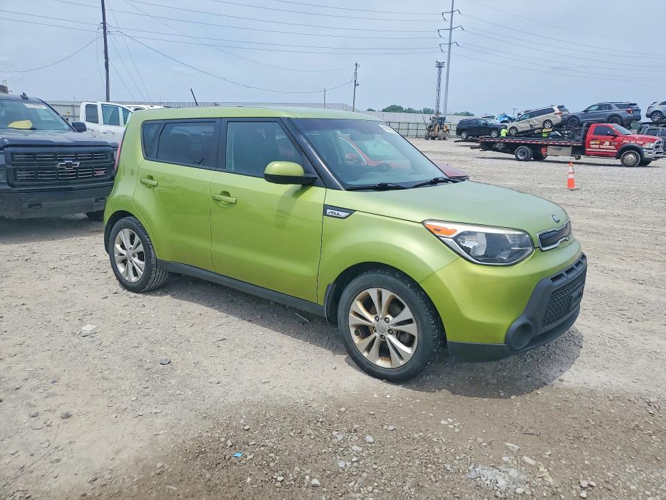 2015 Kia Soul VIN KNDJP3A52F7764895 COPART salvage auction — MINOR DENT/SCRATCHES, Oh - Certificate Of Title, sold $1,650 on 2026-07-31 (photo 4)