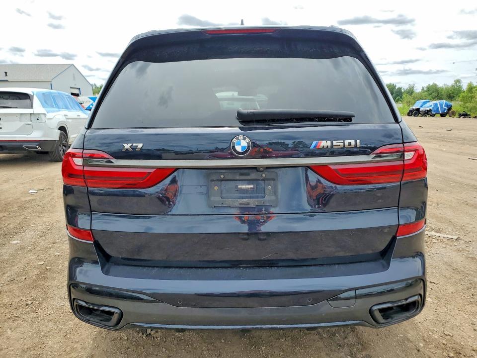 2022 BMW VIN 5UXCX6C05N9K37365 COPART salvage auction — HAIL, Oh - Cert Of Title-Salvage, sold $29,250 on 2026-07-16 (photo 6)