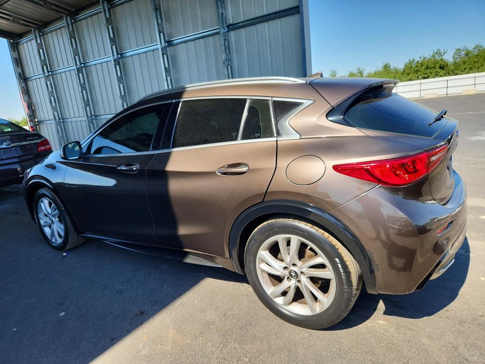 2017 Infiniti Qx30 VIN SJKCH5CP7HA031292 COPART salvage auction — FRONT END, Ca - Salvage Certificate, sold $6,600 on 2026-07-23 (photo 2)