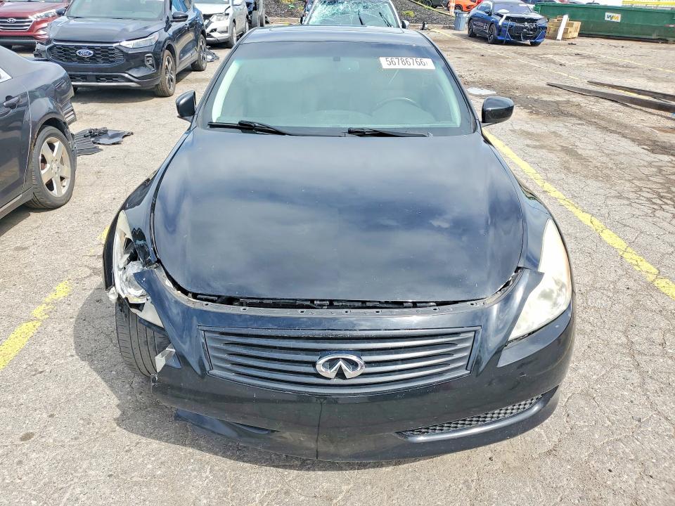 2009 Infiniti G VIN JNKCV64F39M651448 COPART salvage auction — FRONT END, Mi - Certificate Of Title, sold $700 on 2026-07-31 (photo 5)