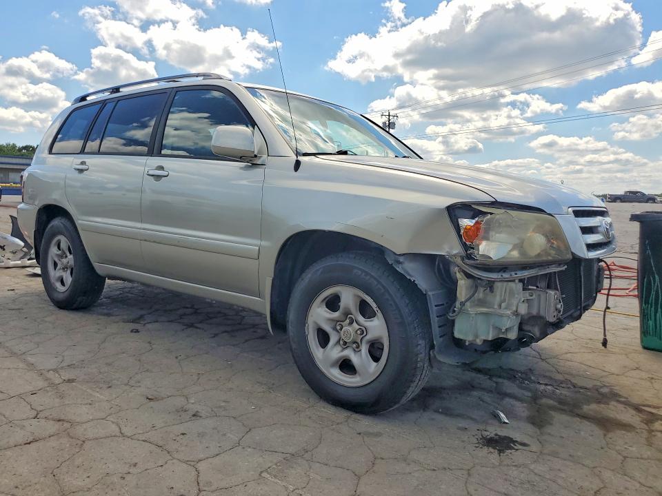 2006 Toyota Highlander VIN JTEGD21AX60153429 COPART salvage auction — FRONT END, TN - SALVAGE CERTIFICATE, sold $175 on 2026-07-27 (photo 4)