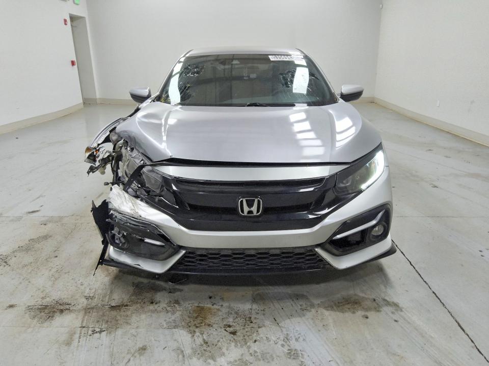 2021 Honda Civic VIN SHHFK7H45MU218509 COPART salvage auction — FRONT END, FL - CERT OF TITLE-REBUILT, sold $5,600 on 2026-07-07 (photo 5)