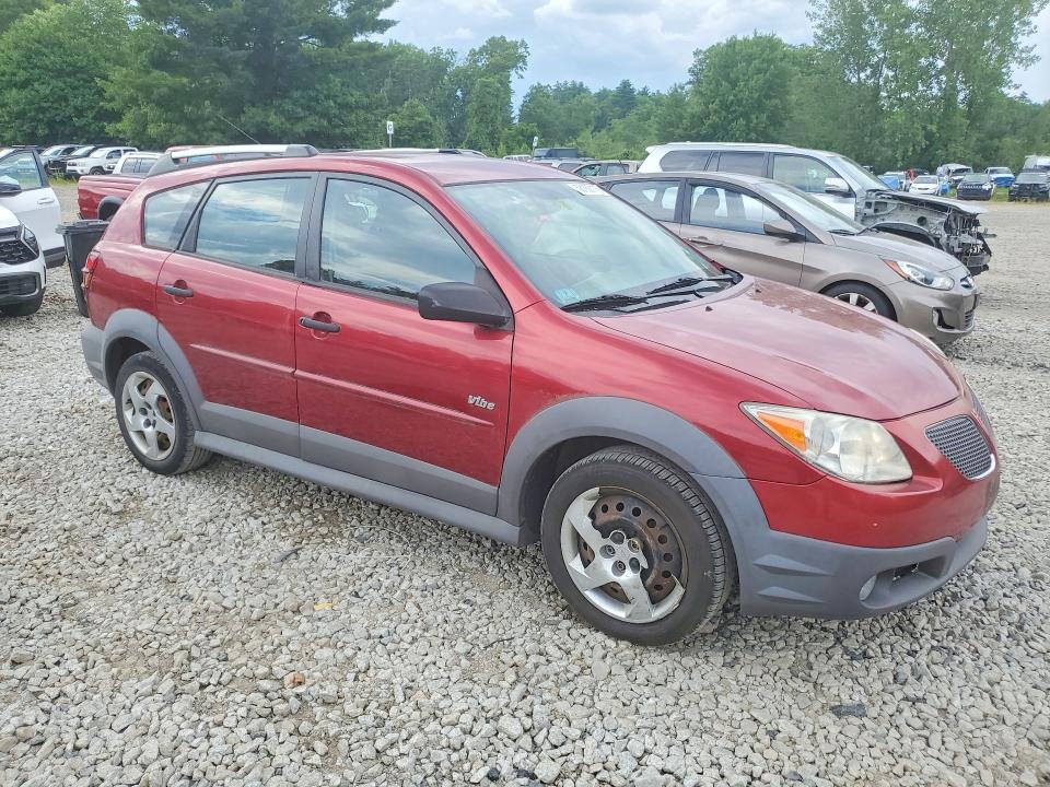 2005 Pontiac Vibe VIN 5Y2SL63855Z455191 COPART salvage auction — FRONT END, Ma - Cert Of Title-Reconstrctd Coll, sold $175 on 2026-07-29 (photo 4)