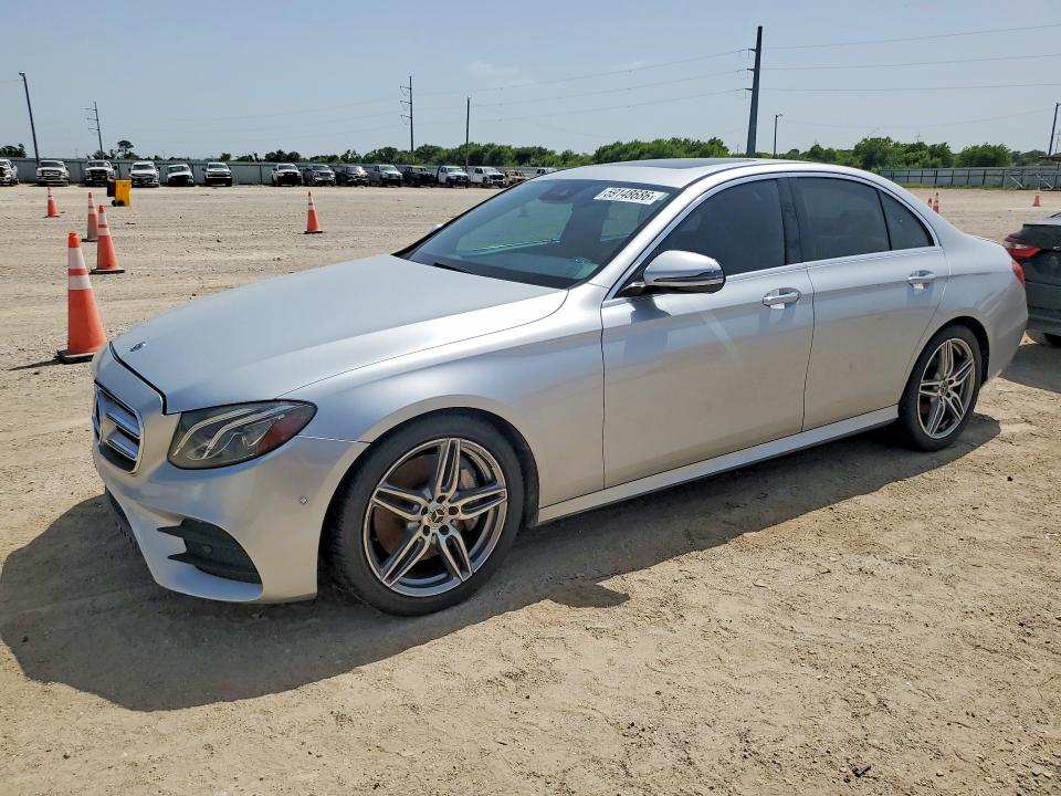 2018 Mercedes-benz E-klasse VIN WDDZF4JB2JA432488 COPART salvage auction — WATER/FLOOD, Tx - Salvage Title-Flood Damage, sold $4,000 on 2026-08-05 (photo 1)