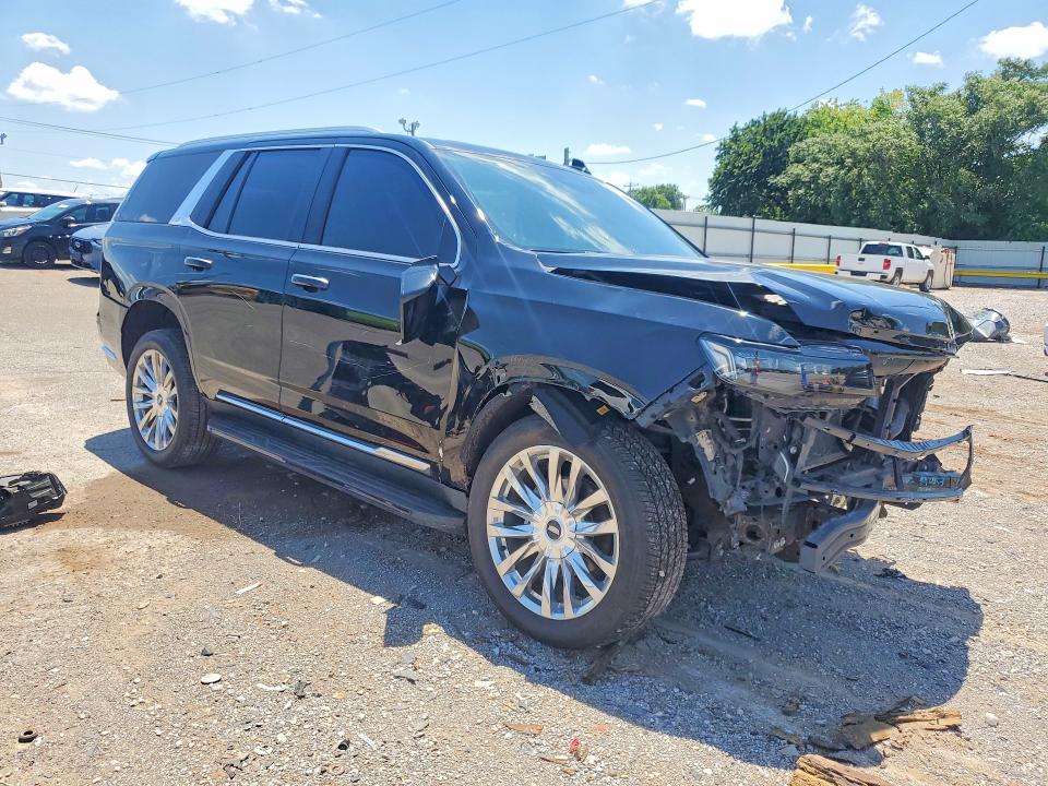 2023 Cadillac Escalade VIN 1GYS4BKL4PR219866 COPART salvage auction — FRONT END, Ok - Cert Of Title-Salvage, sold $24,000 on 2026-07-28 (photo 4)