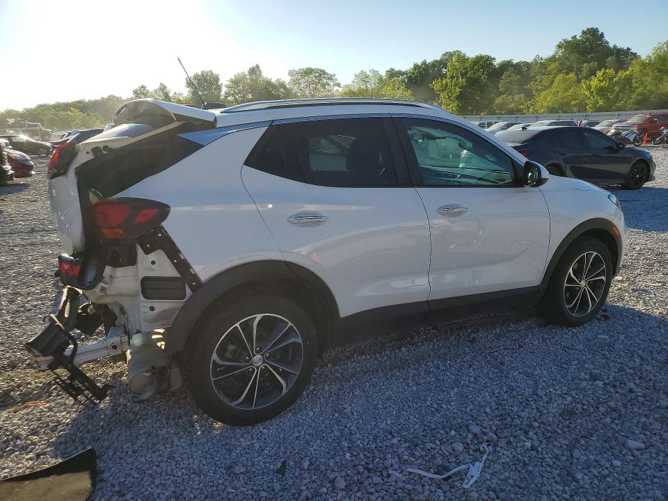 2023 Buick Encore VIN KL4MMDSL5PB073944 COPART salvage auction — REAR END, Oh - Cert Of Title-Salvage, sold $3,700 on 2026-07-02 (photo 3)