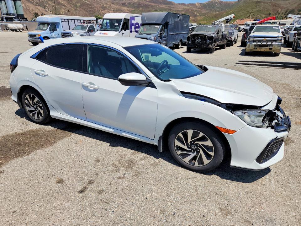 2018 Honda Civic VIN SHHFK7G23JU212235 COPART salvage auction — FRONT END, Salvage Title, sold $90 on 2026-07-24 (photo 4)