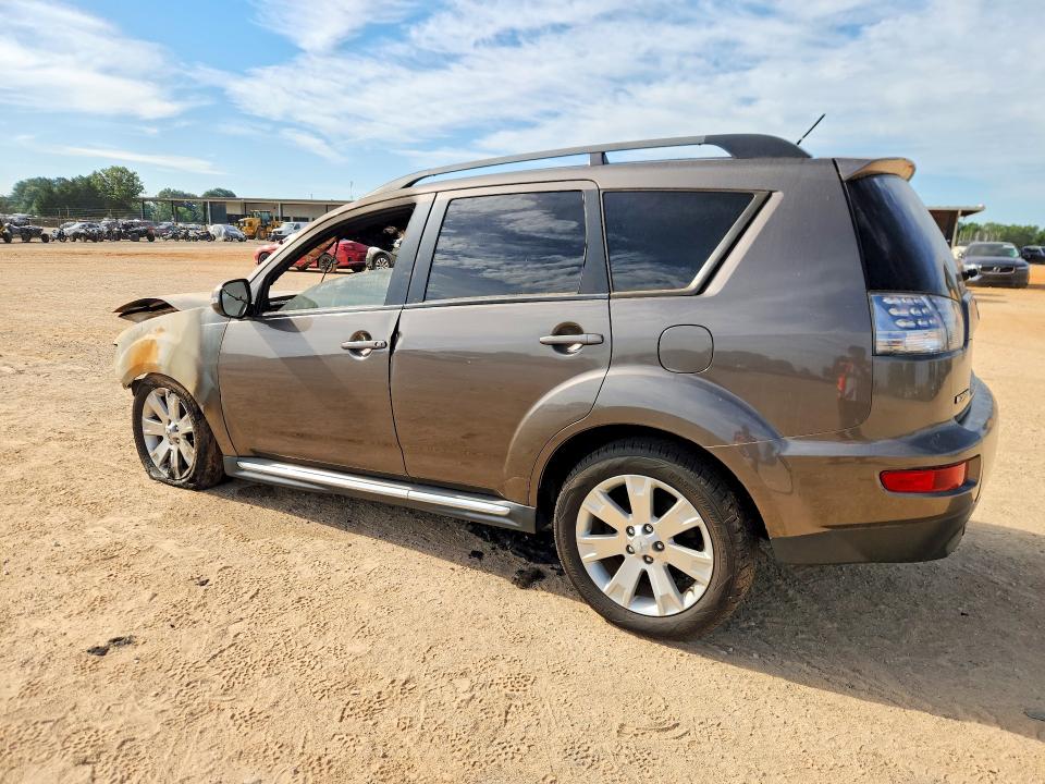 2013 Mitsubishi Outlander VIN JA4JT3AW6DU020603 COPART salvage auction — BURN, Al - Cert Of Title-Salvage Title, sold $275 on 2026-07-15 (photo 2)