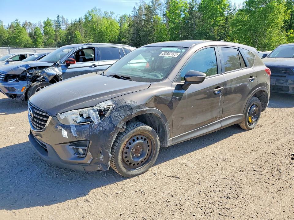 2016 Mazda Cx-5 VIN JM3KE2CY9G0726478 COPART salvage auction — FRONT END, On - Permit No Brand - Unfit, sold $3,200 on 2026-07-07 (photo 1)