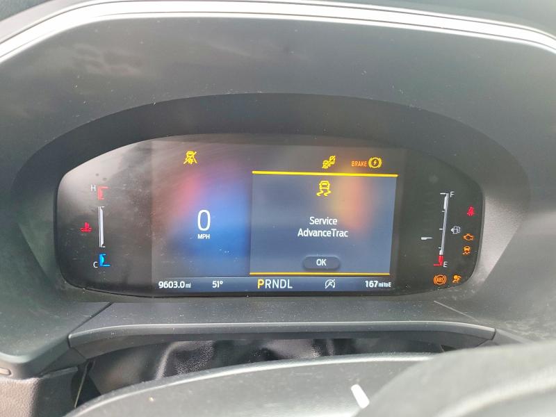 2025 Ford Escape VIN 1FMCU0GN1SUA69676 COPART salvage auction — FRONT END, Tx - Certificate Of Title, sold $7,700 on 2026-07-28 (photo 9)