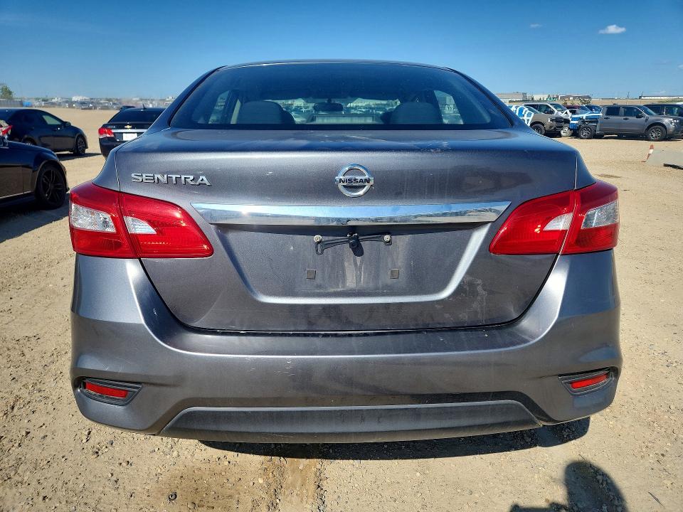 2017 Nissan Sentra VIN 3N1AB7AP1HL659001 COPART salvage auction — SIDE, Ab - Bos - Rebuilt, sold $2,100 on 2026-07-09 (photo 6)