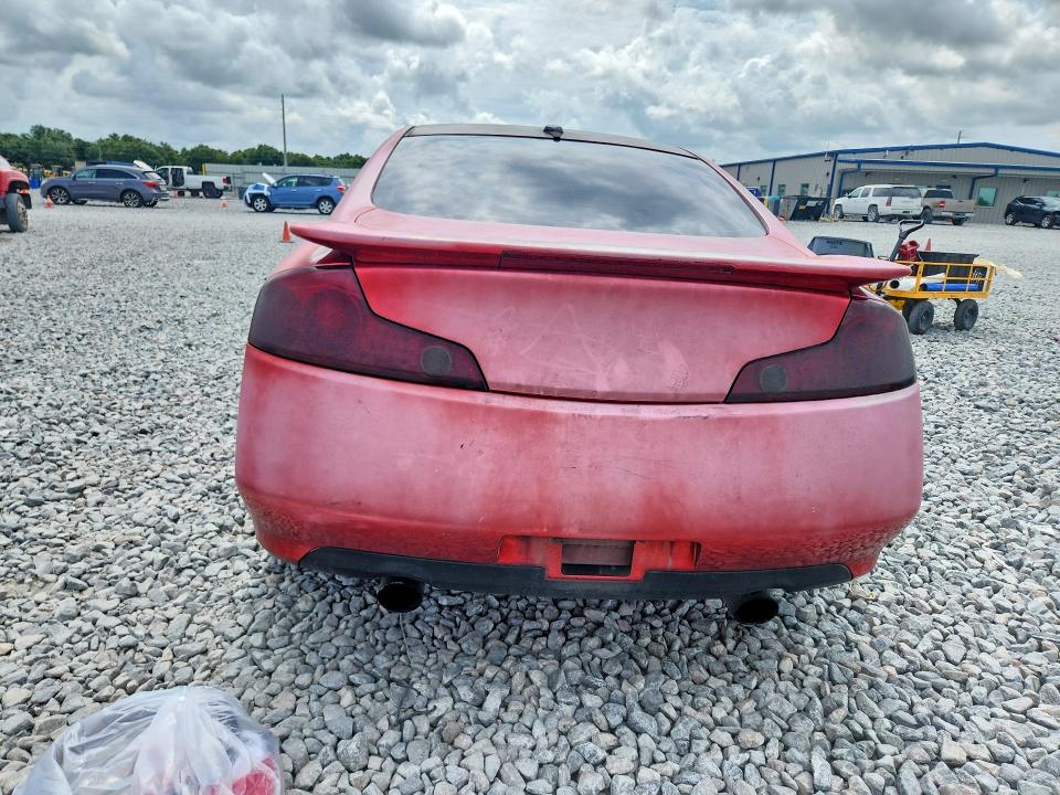2005 Infiniti G VIN JNKCV54E05M412029 COPART salvage auction — FRONT END, Fl - Cert Of Title Slvg Rebuildable, sold $675 on 2026-07-02 (photo 6)
