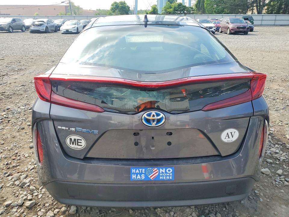 2021 Toyota Prius VIN JTDKAMFP8M3178860 COPART salvage auction — SIDE, Nj - Cert Of Title-Salvage, sold $6,800 on 2026-07-15 (photo 6)