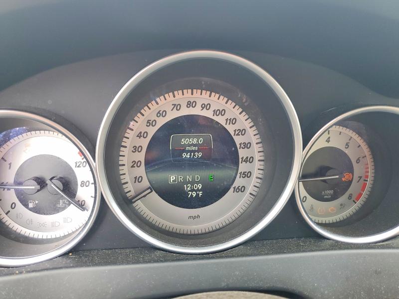 2014 Mercedes-benz VIN WDDGF8AB9EA934323 COPART salvage auction — WATER/FLOOD, Pa - Cert Of Salvage-W=Flood Veh, sold $1,100 on 2026-07-14 (photo 9)