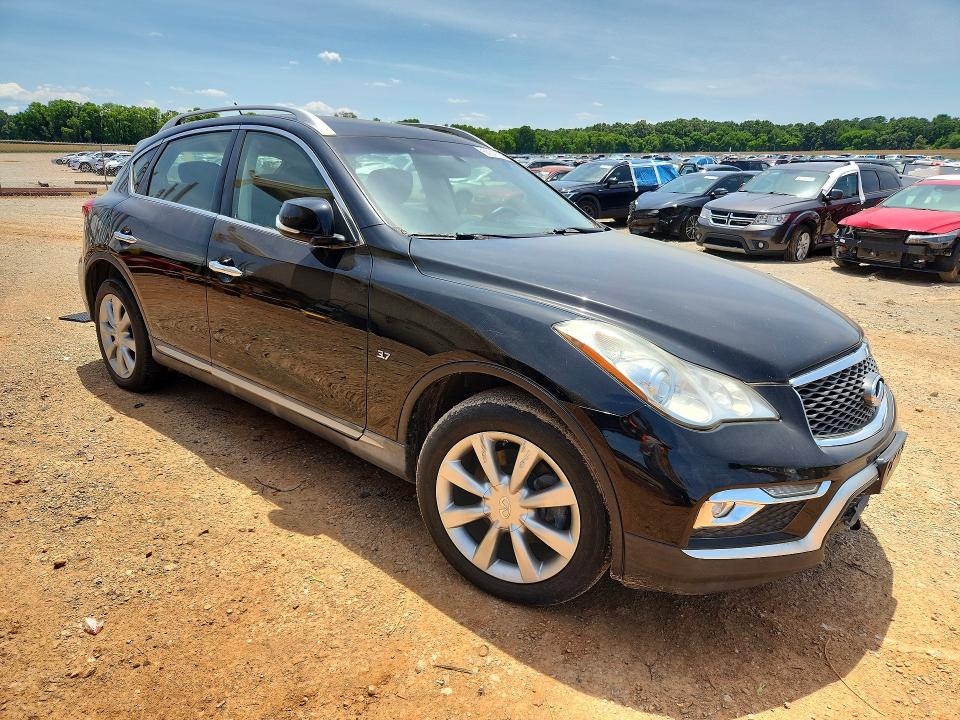 2016 Infiniti VIN JN1BJ0RP8GM232941 COPART salvage auction — REAR END, Al - Certificate Of Title, sold $3,500 on 2026-07-29 (photo 4)