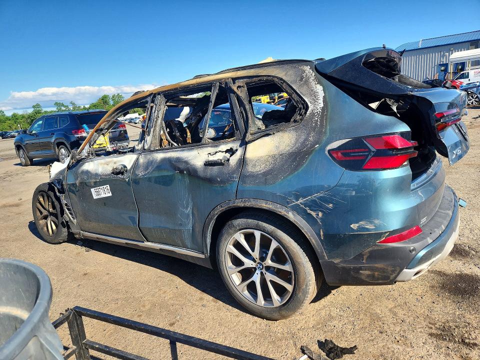 2026 BMW X5 VIN 5UX43EU0XT9045591 COPART salvage auction — INTERIOR BURN, Pa - Certificate Of Salvage, sold $975 on 2026-07-17 (photo 2)