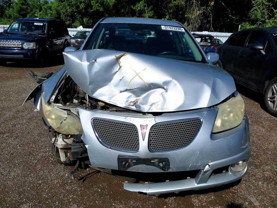 2006 Pontiac Vibe VIN 5Y2SM65826Z425643 COPART salvage auction — FRONT END, ON - PERMIT SALVAGE, sold $200 on 2026-07-28 (photo 5)