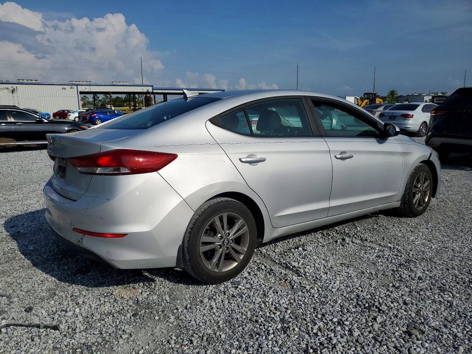 2017 Hyundai Elantra VIN KMHD84LF8HU407288 COPART salvage auction — REAR END, Fl - Cert Of Title Slvg Rebuildable, sold $2,250 on 2026-07-10 (photo 3)