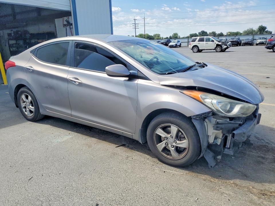 2013 Hyundai Elantra VIN KMHDH4AE5DU942633 COPART salvage auction — FRONT END, ID - SALVAGE CERTIFICATE OF TITLE, sold $875 on 2026-07-02 (photo 4)