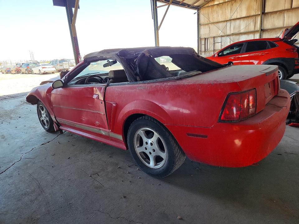 2002 Ford Mustang VIN 1FAFP44442F216286 COPART salvage auction — ALL OVER, Az - Certificate Of Title, sold $475 on 2026-09-02 (photo 2)