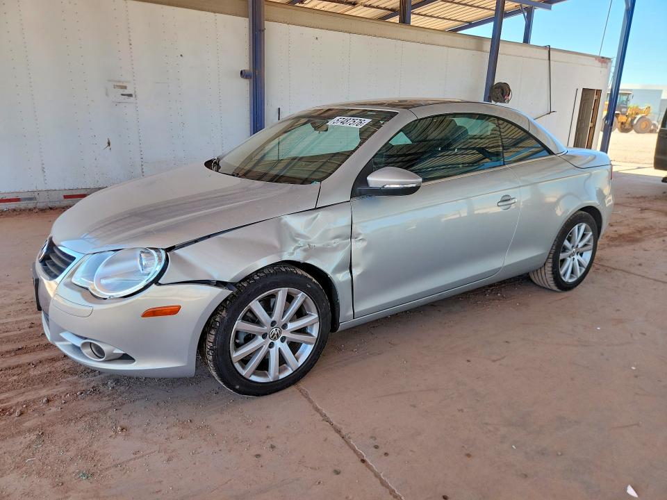 2009 Volkswagen Eos VIN WVWBA71F29V012488 COPART salvage auction — FRONT END, AZ - CERT OF TITLE - SALVAGE, sold $1,850 on 2026-08-11 (photo 1)