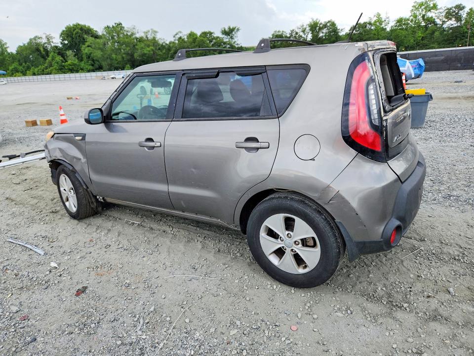 2014 Kia VIN KNDJN2A26E7100409 COPART salvage auction — REAR END, Sc - Cert Of Title-Salvage, sold $350 on 2026-07-06 (photo 2)