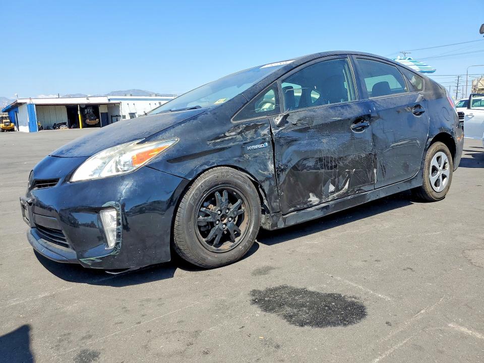 2015 Toyota Prius VIN JTDKN3DU9F0450733 COPART salvage auction — FRONT END, Ca - Salvage Certificate, sold $1,400 on 2026-07-20 (photo 1)