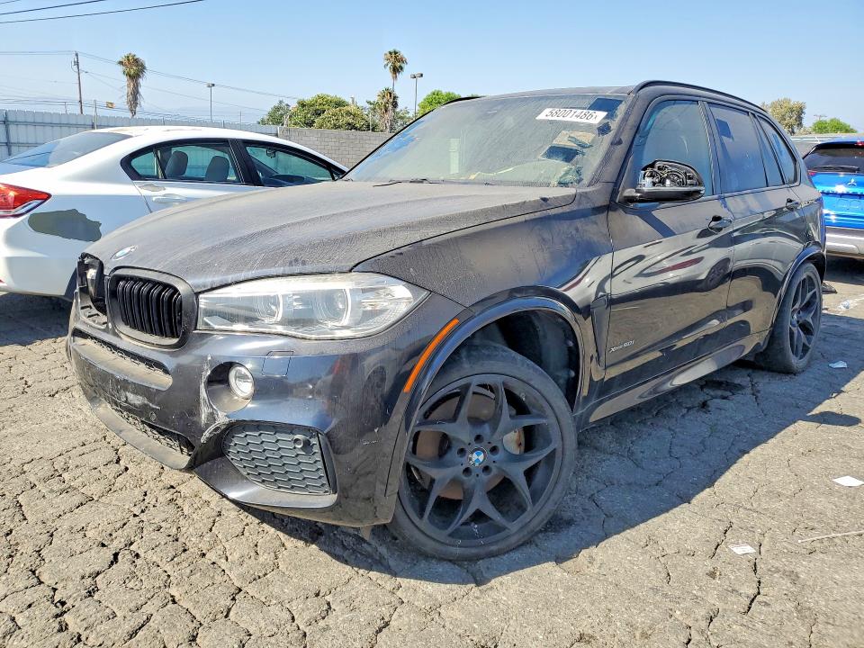 2015 BMW X5 VIN 5UXKR6C59F0J74939 COPART salvage auction — REAR END, Ca - Dis/Dlr/Exp Only Clean Title (P), sold $3,700 on 2026-07-30 (photo 1)