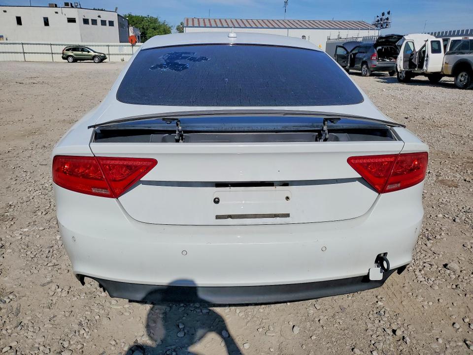 2014 Audi A7 VIN WAUWGAFC1EN017734 COPART salvage auction — FRONT END, Oh - Certificate Of Title, sold $1,350 on 2026-07-02 (photo 6)