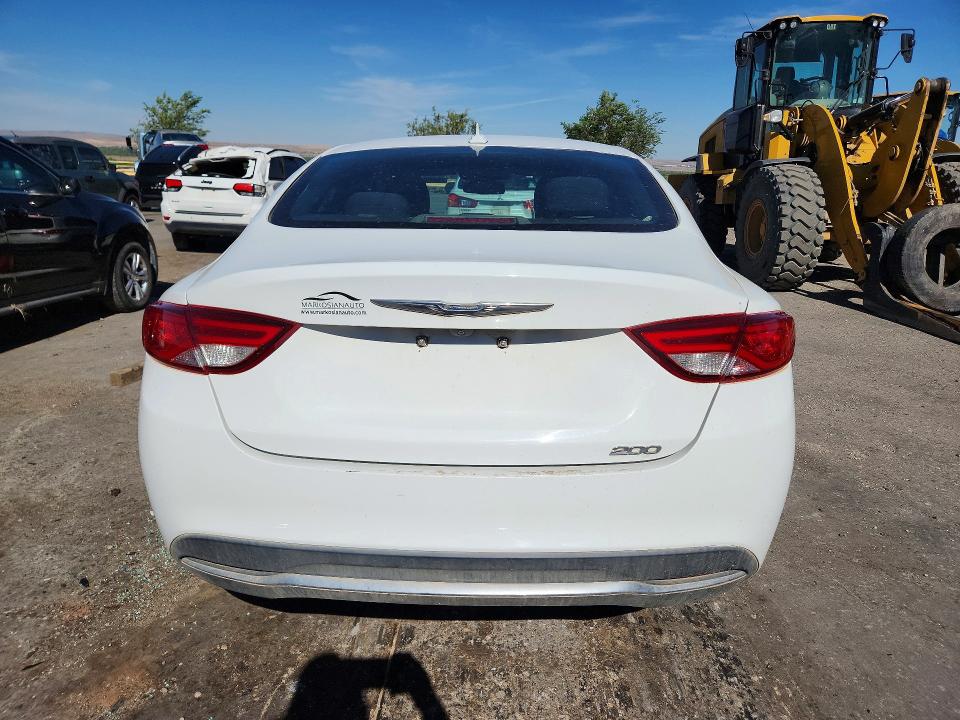 2015 Chrysler VIN 1C3CCCAB9FN708799 COPART salvage auction — MINOR DENT/SCRATCHES, Ut - Certificate Of Title (P), sold $1,200 on 2026-07-20 (photo 6)