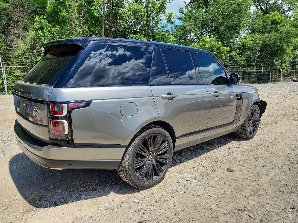 2021 Land rover RANGE ROVER VIN SALGS2SE6MA456462 COPART salvage auction — FRONT END, St - Salvage Title, sold $10,400 on 2026-07-29 (photo 3)