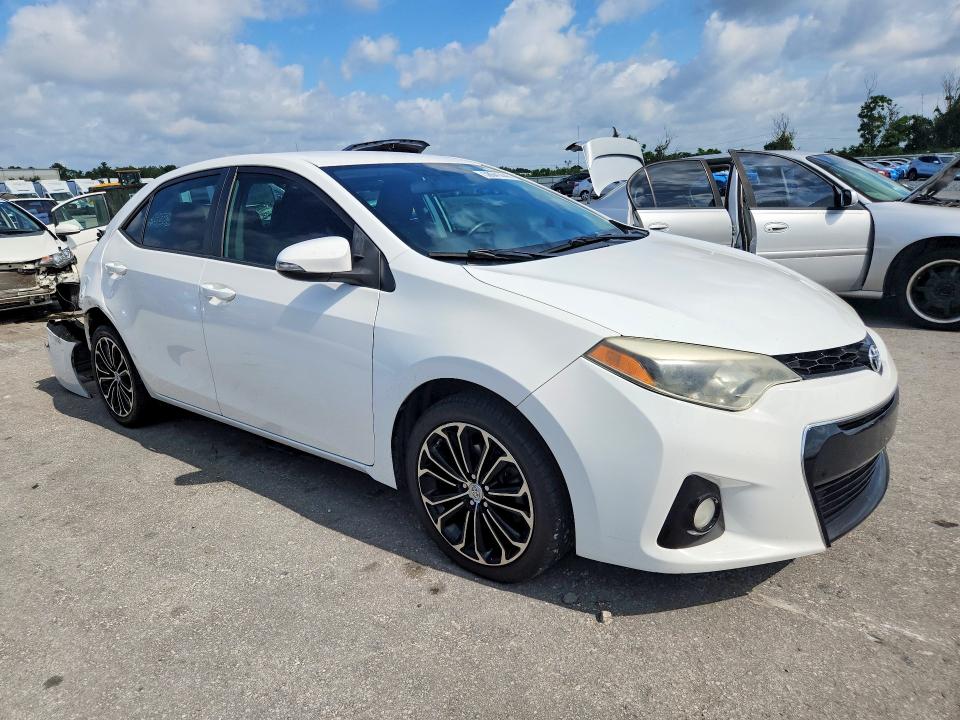 2015 Toyota Corolla VIN 2T1BURHE3FC451424 COPART salvage auction — REAR END, Fl - Cert Of Title Slvg Rebuildable, sold $3,000 on 2026-07-02 (photo 4)