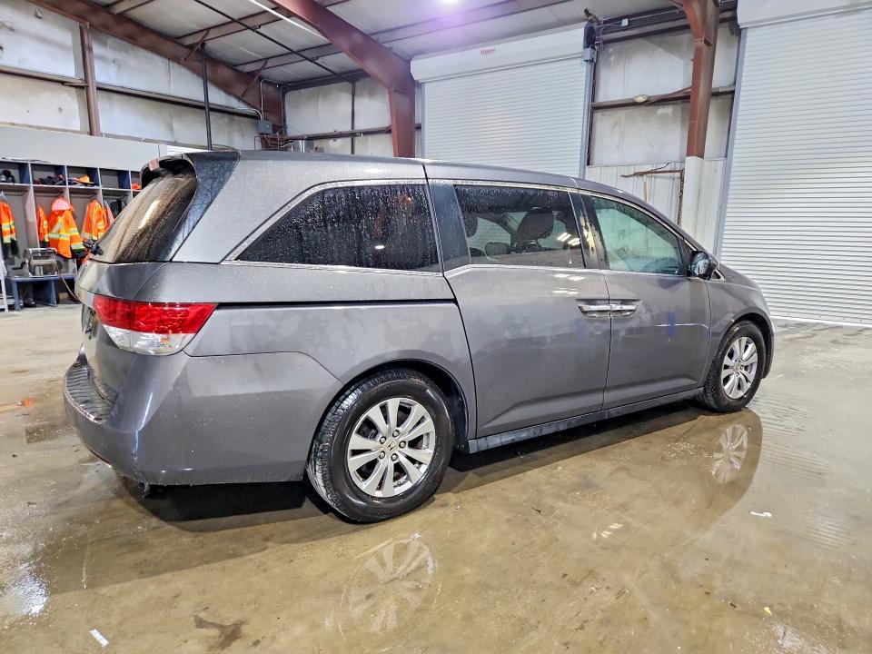 2014 Honda Odyssey VIN 5FNRL5H67EB070463 COPART salvage auction — SIDE, Ny - Mv-907A Salvage Certificate, sold $375 on 2026-07-23 (photo 3)