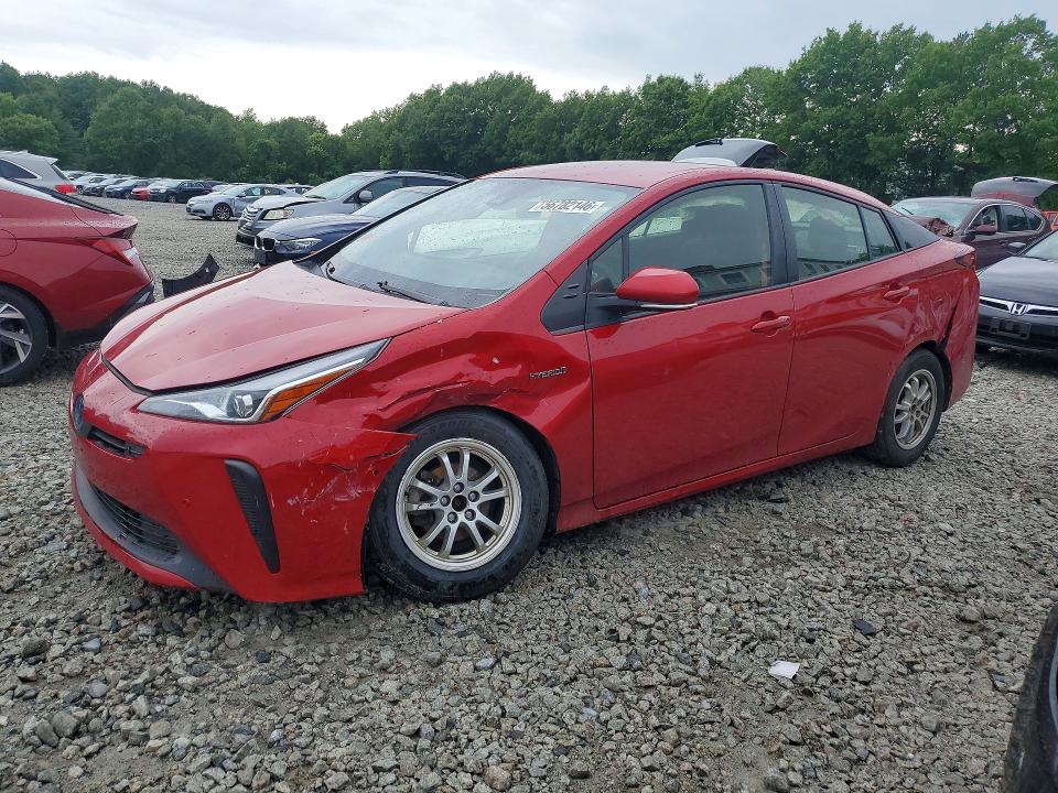 2021 Toyota VIN JTDKAMFU6M3140016 COPART salvage auction — FRONT END, Ma - Cert Of Title-Salvage, sold $3,050 on 2026-07-29 (photo 1)