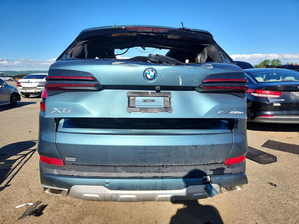 2026 BMW X5 VIN 5UX43EU0XT9045591 COPART salvage auction — INTERIOR BURN, Pa - Certificate Of Salvage, sold $975 on 2026-07-17 (photo 6)
