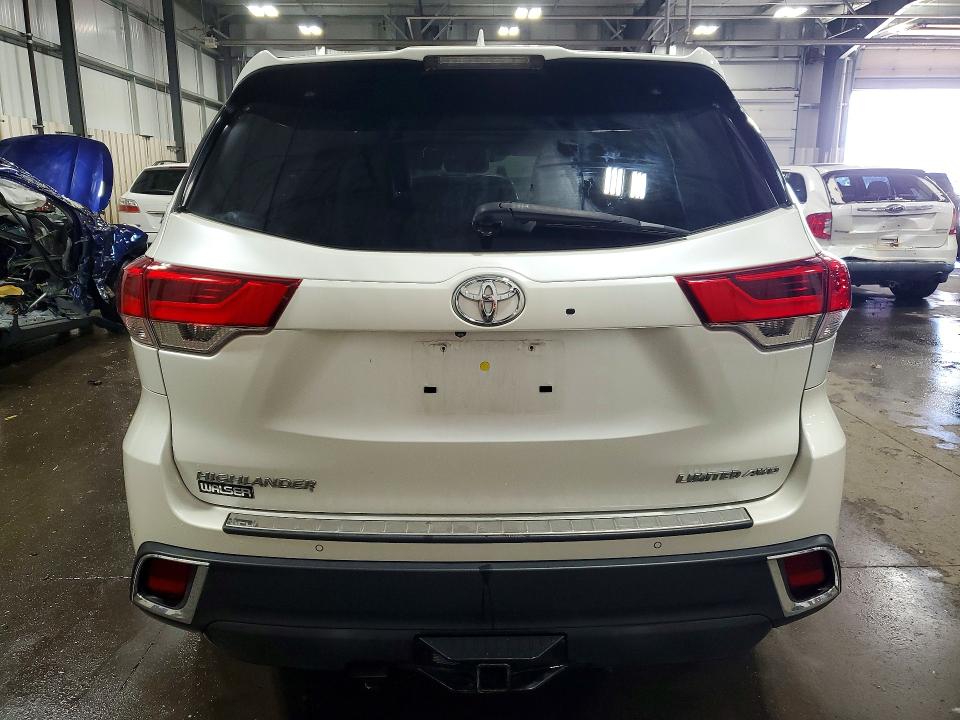2018 Toyota Highlander VIN 5TDDZRFH6JS814080 COPART salvage auction — FRONT END, Mn - Cert Of Title-Salvage, sold $9,900 on 2026-07-28 (photo 6)