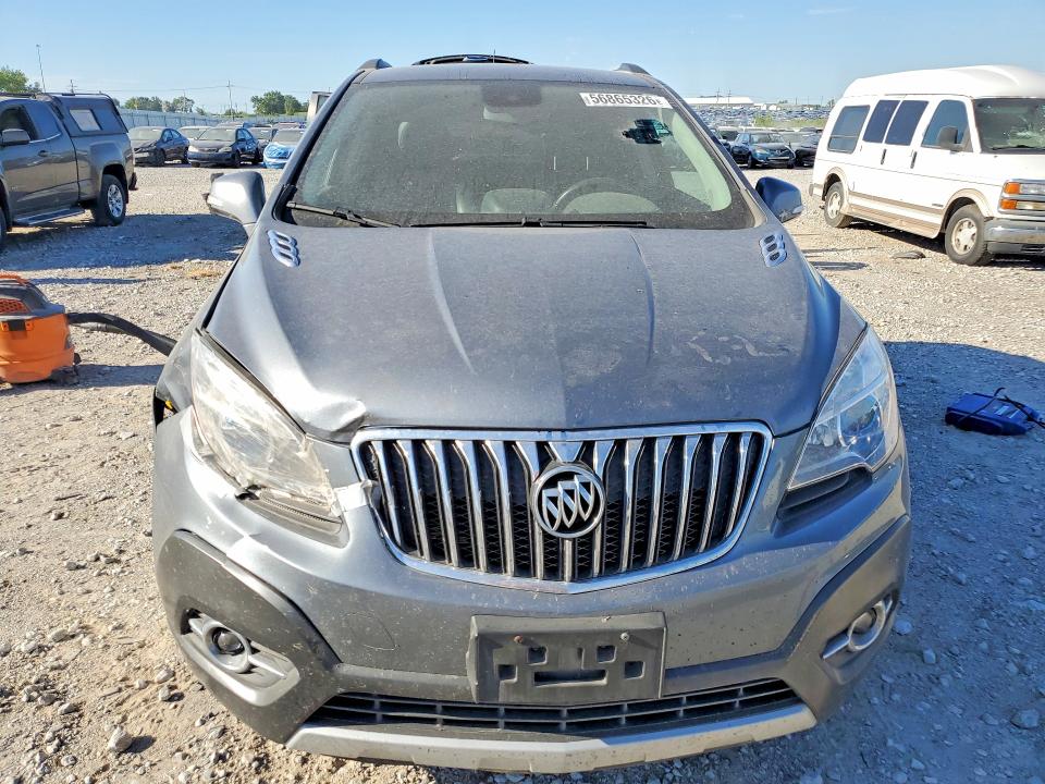 2015 Buick Encore VIN KL4CJFSB9FB173681 COPART salvage auction — FRONT END, Ne - Cert Of Title-Salvage, sold $600 on 2026-07-14 (photo 5)