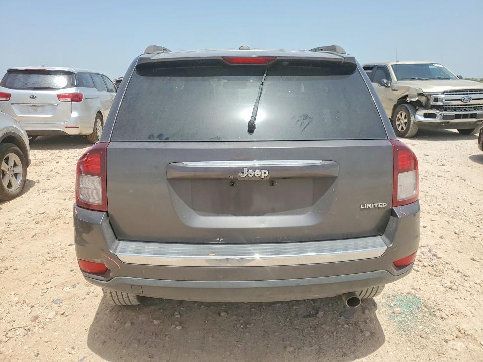 2014 Jeep Compass VIN 1C4NJCCB2ED794288 COPART salvage auction — FRONT END, Tx - Salvage Vehicle Title, sold $1,100 on 2026-07-09 (photo 6)