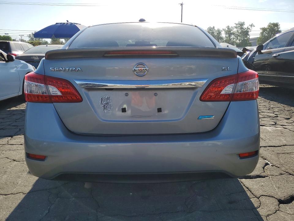 2014 Nissan Sentra VIN 3N1AB7AP7EY299246 COPART salvage auction — MINOR DENT/SCRATCHES, Mt - Dis/Dlr/Exp Only Clean Title, sold $475 on 2026-07-27 (photo 6)