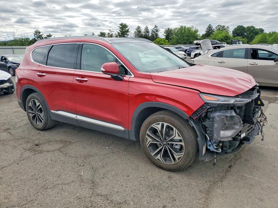 2019 Hyundai Santa fe VIN 5NMS53AA5KH051502 COPART salvage auction — FRONT END, PA - CERTIFICATE OF SALVAGE, sold $7,800 on 2026-07-02 (photo 4)