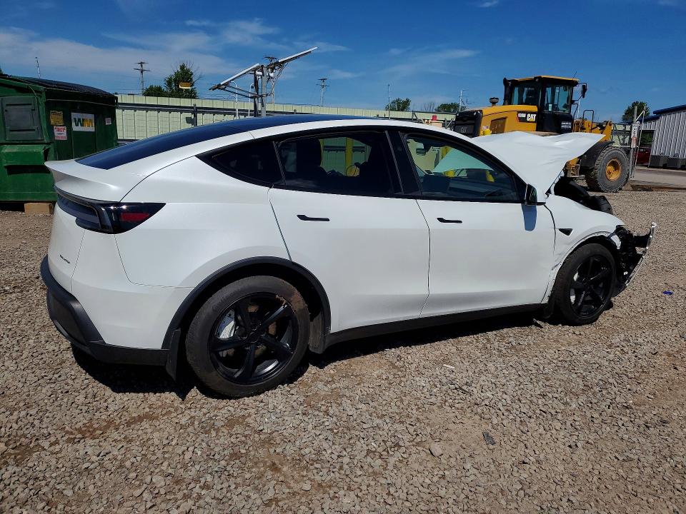 2026 Tesla Model y VIN 7SAYGDEE3TF338740 COPART salvage auction — FRONT END, Ny - Mv-907A Salvage Certificate, sold $250 on 2026-07-27 (photo 3)
