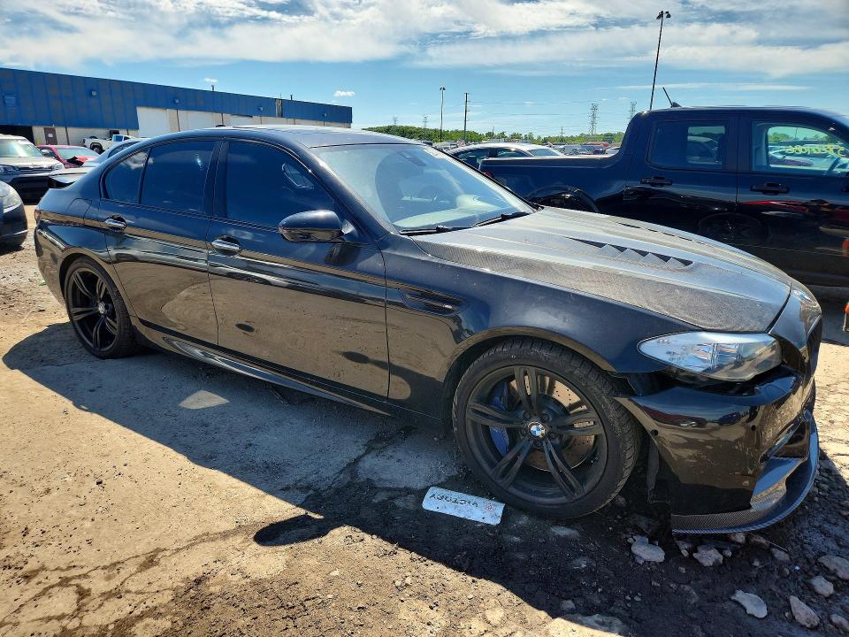 2013 BMW M5 VIN WBSFV9C50DD096291 COPART salvage auction — REAR END, Mi - Dealer Only-Rebuilt Salvage, sold $7,200 on 2026-07-21 (photo 4)