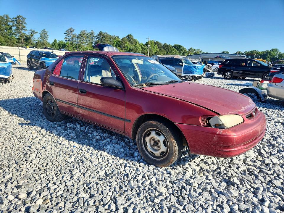 1999 Toyota Corolla VIN 1NXBR12E9XZ271800 COPART salvage auction — FRONT END, Ga - Cert Of Title-Salvage, sold $275 on 2026-07-02 (photo 4)