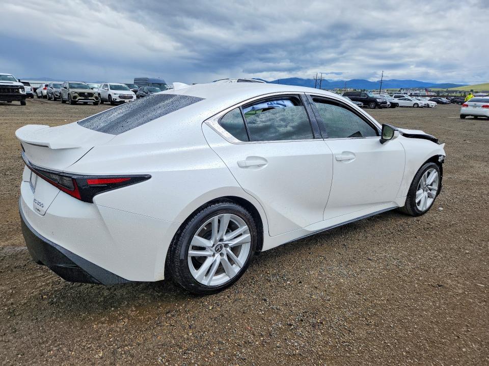 2021 Lexus Is VIN JTHC81F29M5044834 COPART salvage auction — FRONT END, Mt - Salvage Certificate Of A Vehic, sold $200 on 2026-07-14 (photo 3)