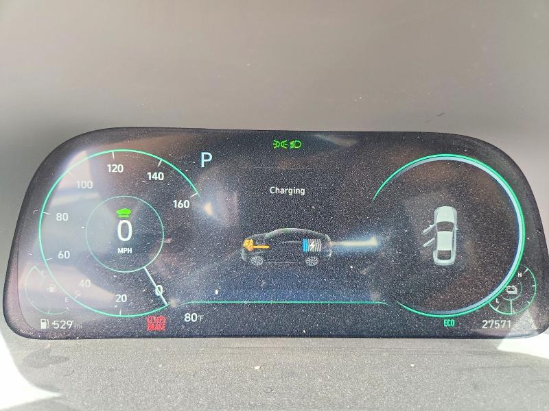 2023 Hyundai Sonata VIN KMHL54JJ3PA080150 COPART salvage auction — REAR END, Ut - Salvage Certificate, sold $3,100 on 2026-07-24 (photo 9)