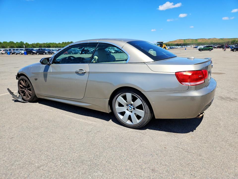 2007 BMW 3 series VIN WBAWR33587PX79557 COPART salvage auction — FRONT END, Ny - Mv-907A Salvage Certificate, sold $80 on 2026-07-22 (photo 2)