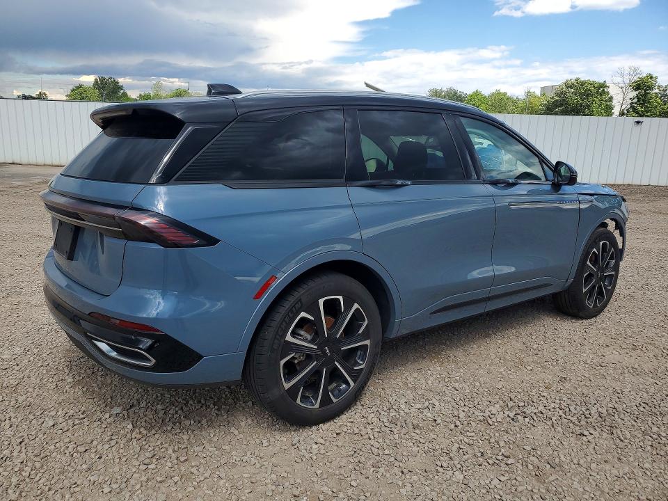 2025 Lincoln Nautilus VIN 5LMPJ8KA8SJ902952 COPART salvage auction — FRONT END, Ny - Mv-907A Salvage Certificate, sold $14,700 on 2026-07-17 (photo 3)